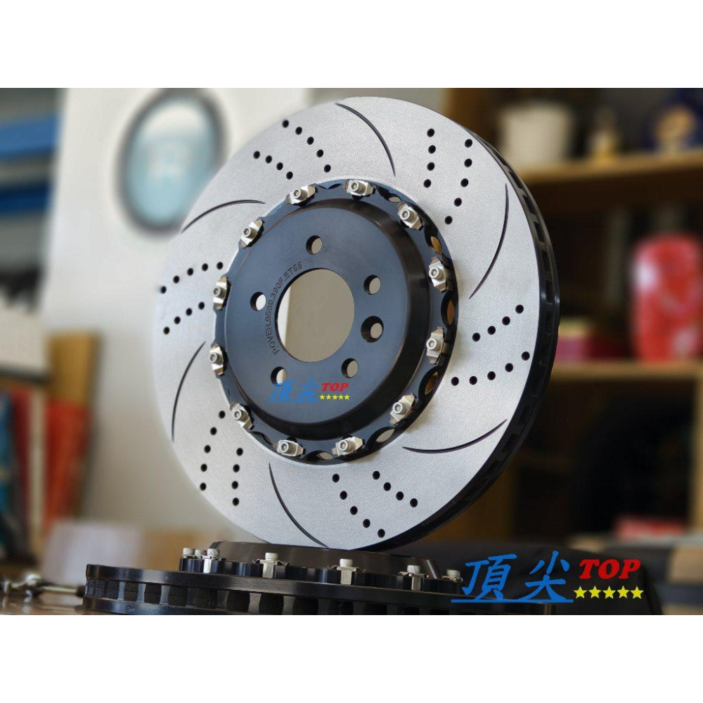 【頂尖】全新 AP卡鉗AP RACING/AP9560/全浮動碟盤+陶瓷煞車皮+金屬油管/AP六活塞卡鉗/鍛造六活塞卡鉗-細節圖5