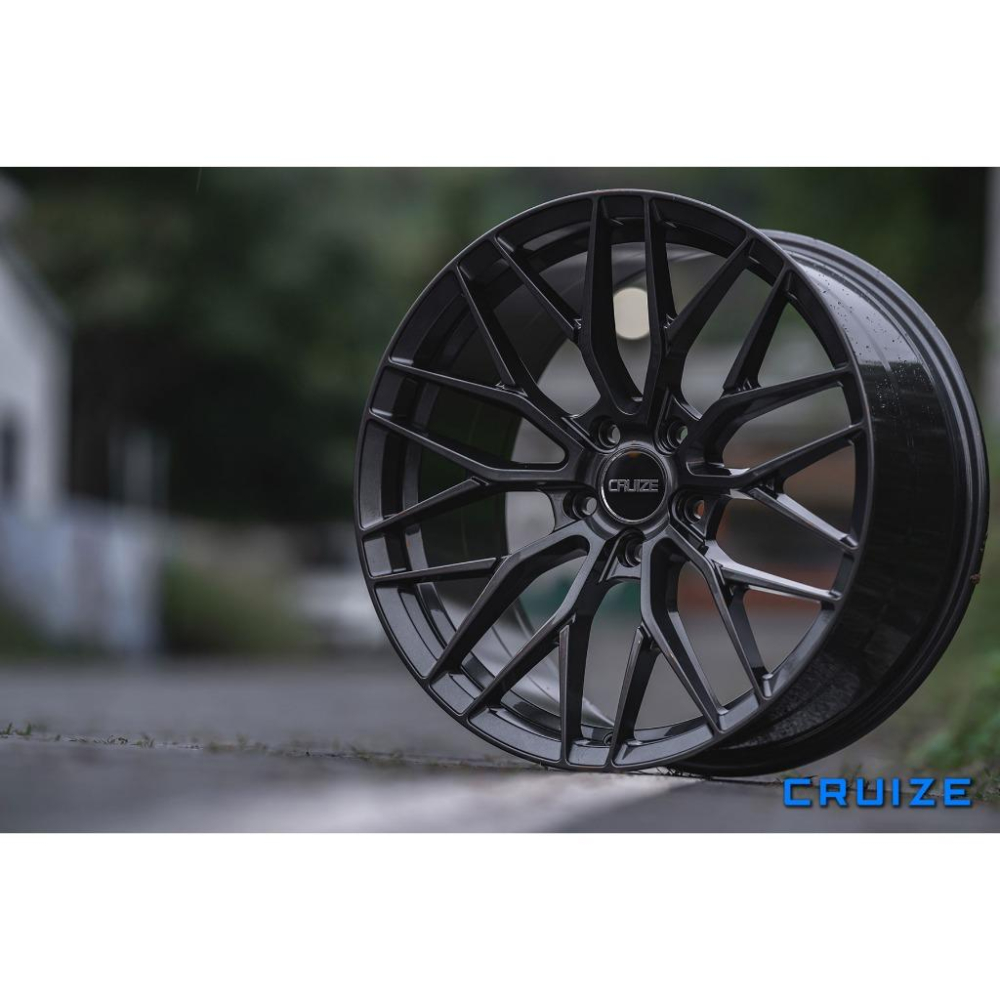 【頂尖】全新 18吋鋁圈 CRUIZE VTR 8j 5x114.3 et38 平光黑鋁圈/CRUIZE鋁圈-細節圖2