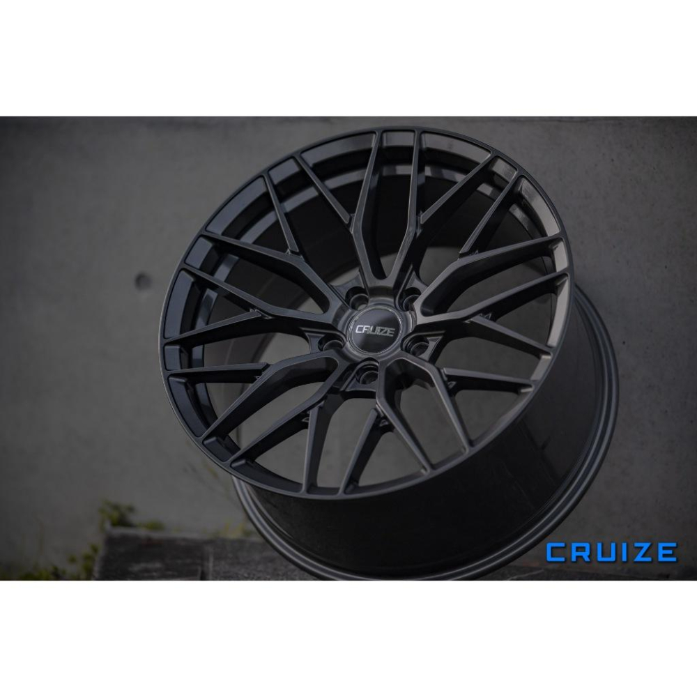 【頂尖】全新 18吋鋁圈 CRUIZE VTR 8j 5x114.3 et38 平光黑鋁圈/CRUIZE鋁圈-細節圖3