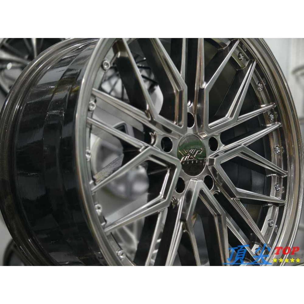 【頂尖】全新美國XXR鋁圈 XXR571 18吋深唇鋁圈/18吋海拉風鋁圈 8.5J 5X114.3 ET35 鈦色鋁圈-細節圖7