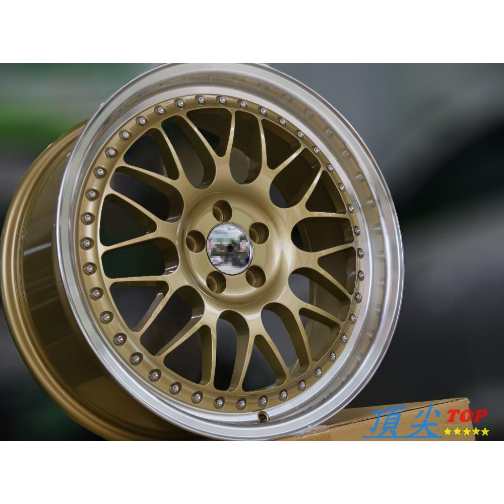 【頂尖】全新 18吋鋁圈 深唇鋁圈 5X100/5X112/5X114.3/5X120/5X108網狀/深唇/海拉風鋁圈-細節圖2