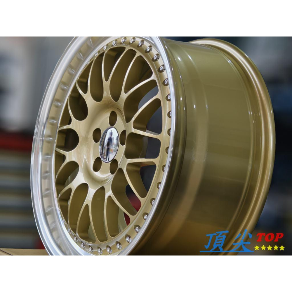 【頂尖】全新 18吋鋁圈 深唇鋁圈 5X100/5X112/5X114.3/5X120/5X108網狀/深唇/海拉風鋁圈-細節圖4