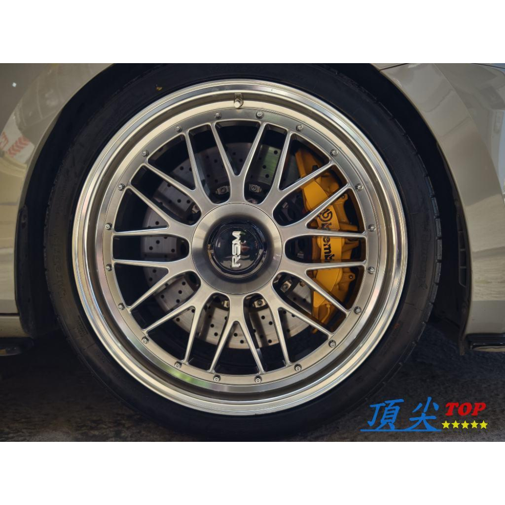 【頂尖】全新 RSM鋁圈 RF01 19吋深唇鋁圈 類LM鋁圈/類LM樣式鋁圈 5X112/5X114.3/5X108-細節圖3