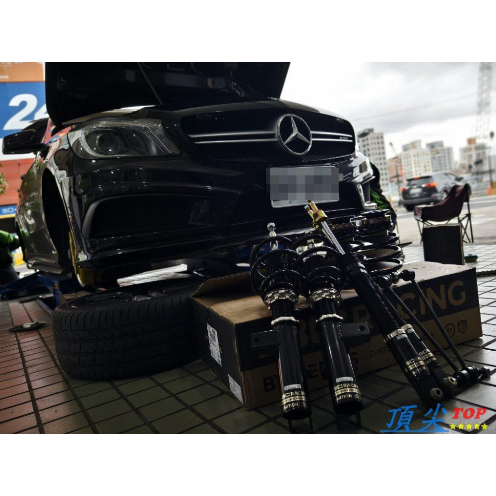 【頂尖】全新 BC避震器 BR系列 賓士W17避震器/BENZ A-Class避震器 BC BR避震器/競技版避震器-細節圖5