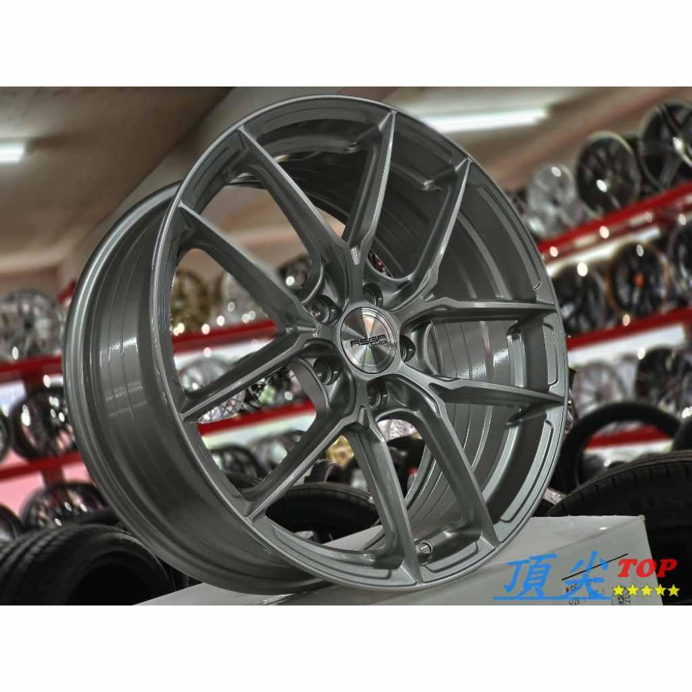 【頂尖】全新 ASGA鋁圈 ARF12 18吋鋁圈 8J 5X108 ET36 中心63.4 亮銀 18吋旋壓鋁圈-細節圖3