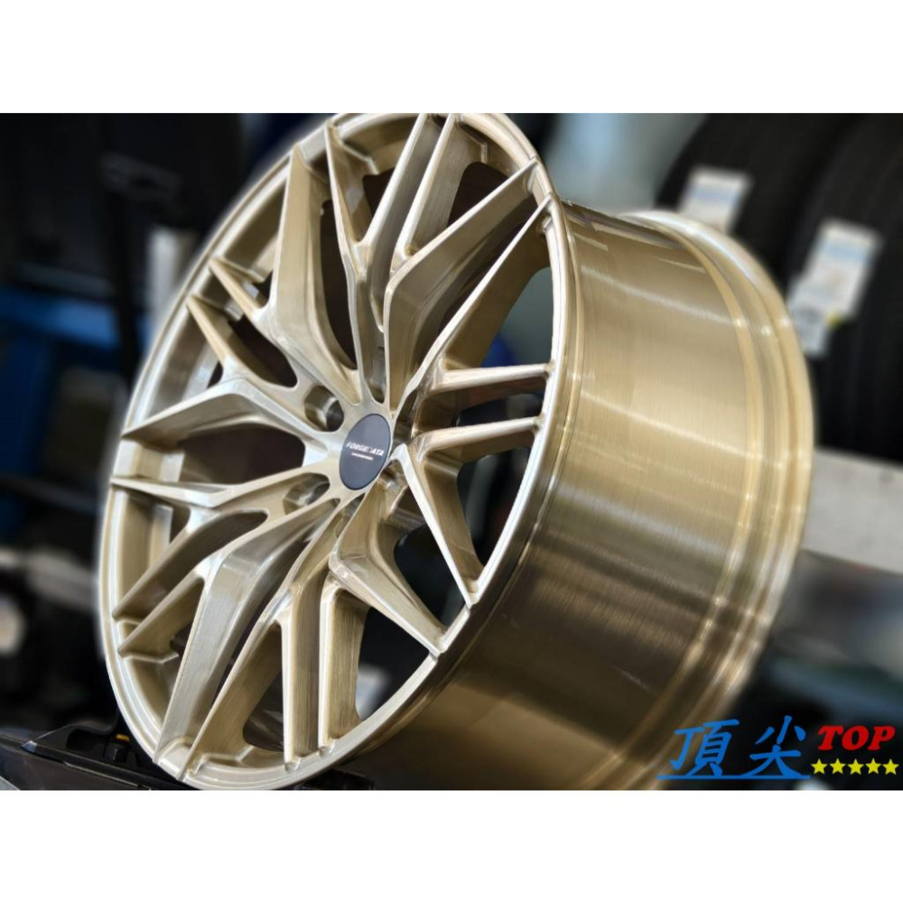 【頂尖】全新 DATA鋁圈 FD03 20吋鋁圈 8.5J 5X114.3/5X112/5X108 20吋鍛造鋁圈-細節圖2