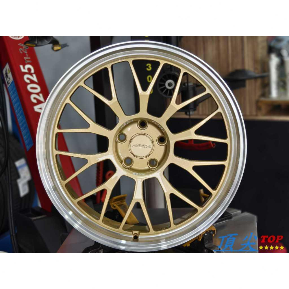 【頂尖】全新 ASGA鋁圈FA08 19吋鍛造鋁圈 類RAYS 21A鋁圈樣式/5X114/5X112/5X108-細節圖2