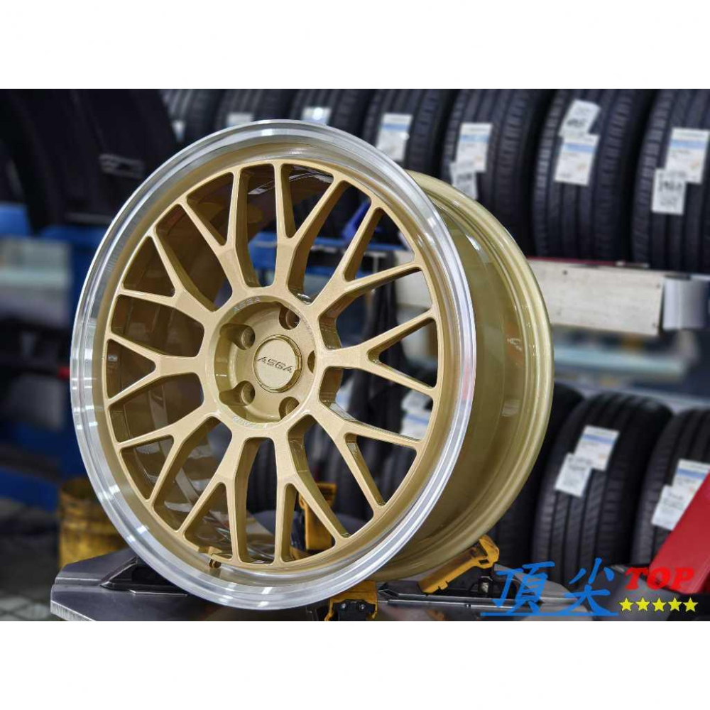 【頂尖】全新 ASGA鋁圈FA08 19吋鍛造鋁圈 類RAYS 21A鋁圈樣式/5X114/5X112/5X108-細節圖3
