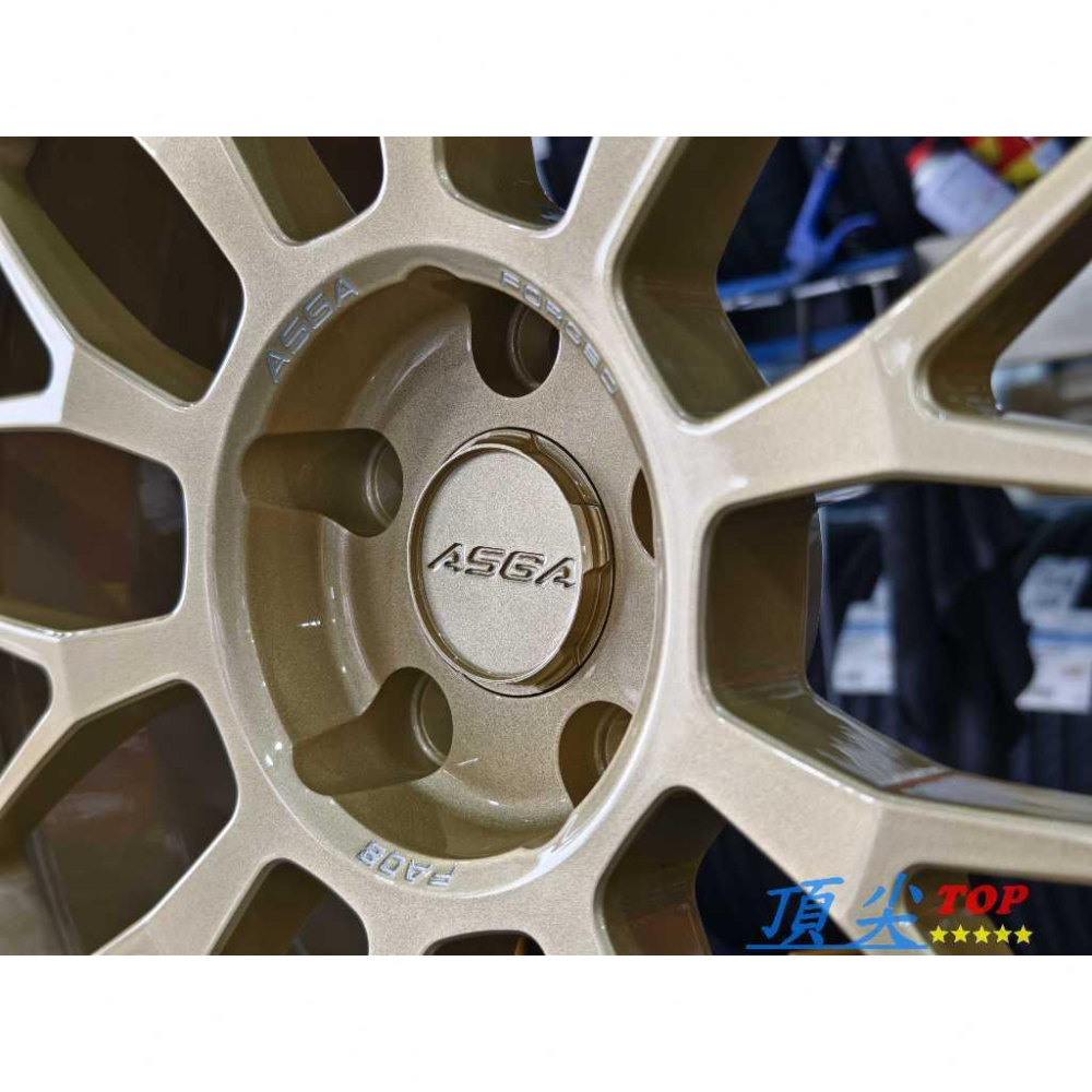 【頂尖】全新 ASGA鋁圈FA08 19吋鍛造鋁圈 類RAYS 21A鋁圈樣式/5X114/5X112/5X108-細節圖5