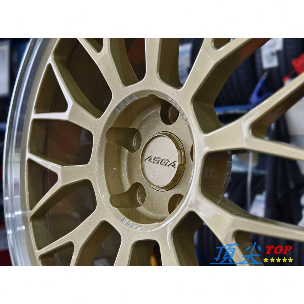 【頂尖】全新 ASGA鋁圈FA08 19吋鍛造鋁圈 類RAYS 21A鋁圈樣式/5X114/5X112/5X108-細節圖6