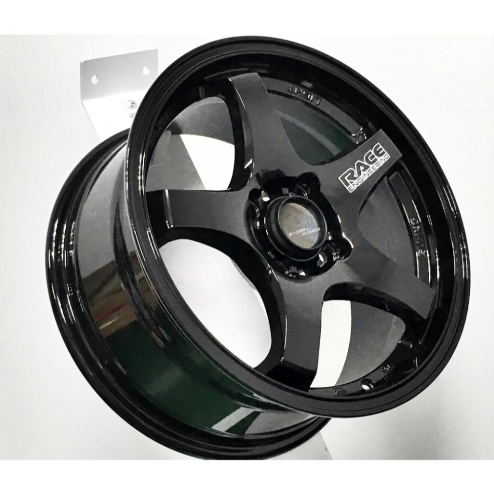 【頂尖】全新15吋鋁圈 耀麒鋁圈716 15吋7j 4x100 et38 亮黑/五爪鋁圈/唇邊鋁圈 四孔一百-細節圖2