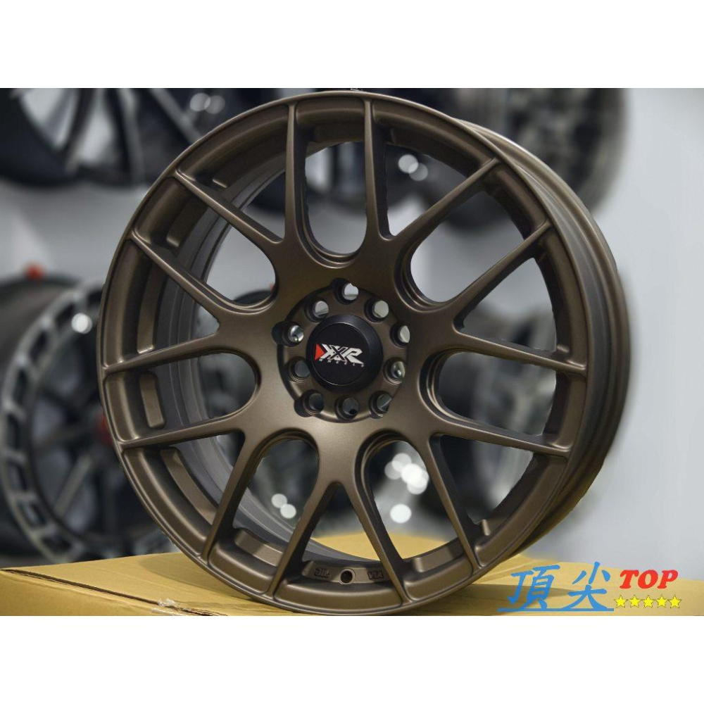 【頂尖】全新美國XXR鋁圈 XXR530鋁圈17吋 7J ET40 4X114.3/4X100平光古銅 17吋XXR鋁圈-細節圖2