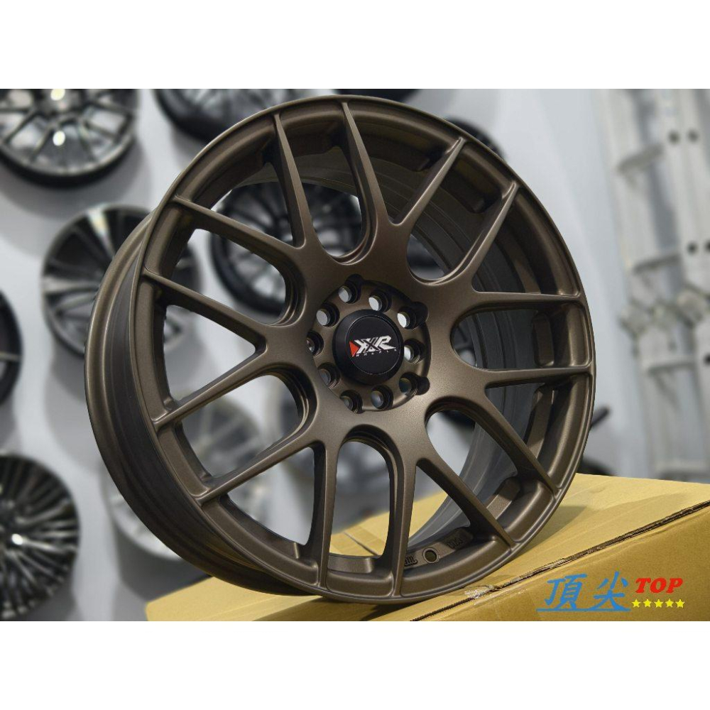【頂尖】全新美國XXR鋁圈 XXR530鋁圈17吋 7J ET40 4X114.3/4X100平光古銅 17吋XXR鋁圈-細節圖4
