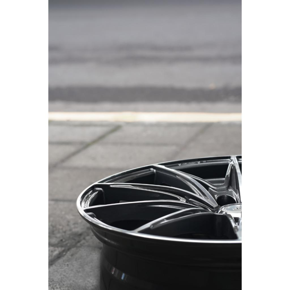 【頂尖】全新Advanti鋁圈 MAT19 17吋旋壓鋁圈 7.5J 5X114.3 ET42 17吋鋁圈/亮鐵灰銀面爪-細節圖3