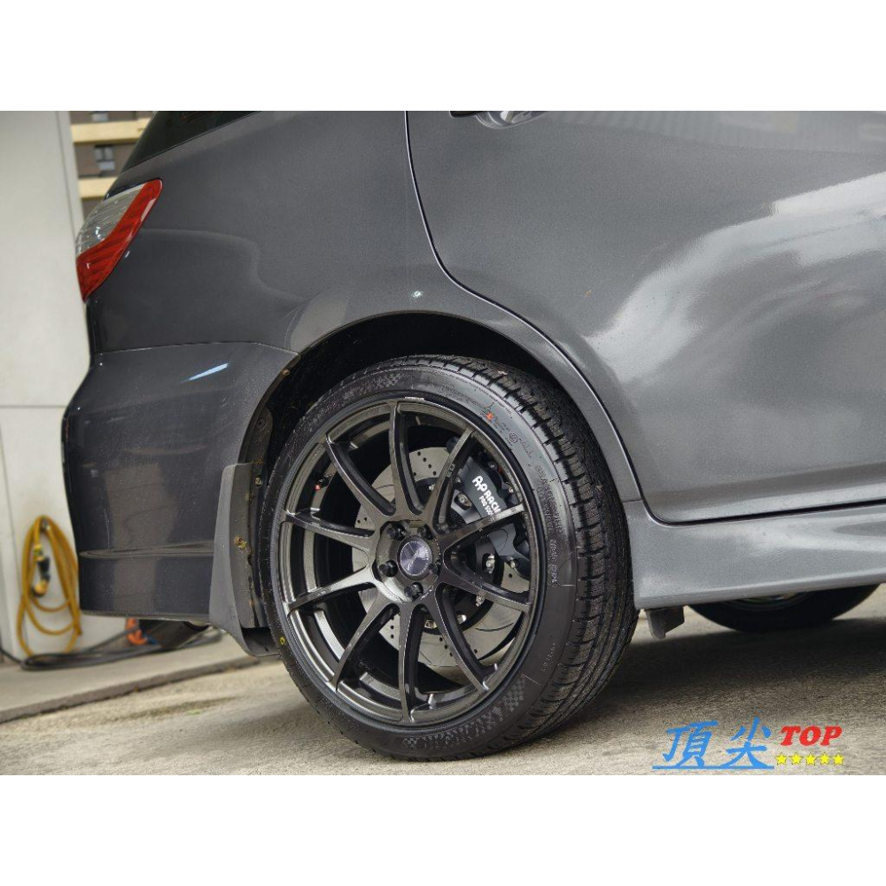 【頂尖】全新台製鍛造後卡鉗小六活塞+350mm碟盤+陶瓷煞車皮/WISH後卡鉗/DDI 小六活塞卡鉗/類AP9440卡鉗-細節圖3