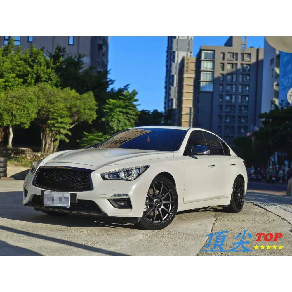 【頂尖】全新SSR鋁圈 19吋鋁圈 5X114.3 8.5J ET38 平光黑 SSR GTV02實車照 19吋旋壓鋁圈-細節圖3