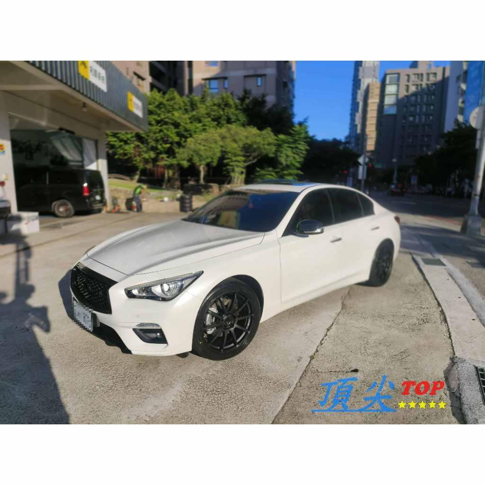 【頂尖】全新SSR鋁圈 19吋鋁圈 5X114.3 8.5J ET38 平光黑 SSR GTV02實車照 19吋旋壓鋁圈-細節圖4