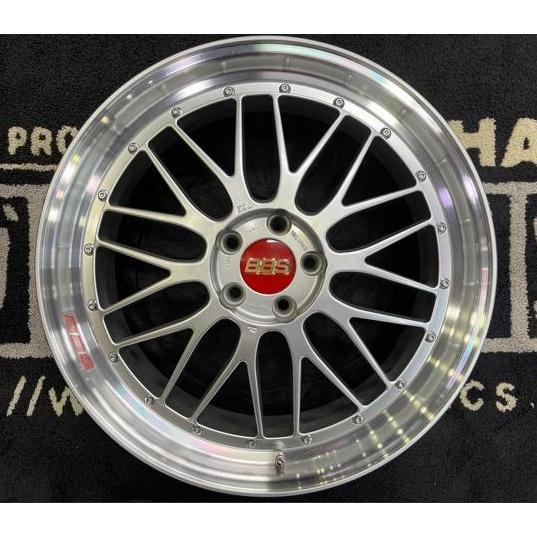 【頂尖】全新 BBS鋁圈 20吋前後配鋁圈 BBS LM 5X112 8.5J+9.5J 深唇鋁圈/海拉風鋁圈-細節圖4