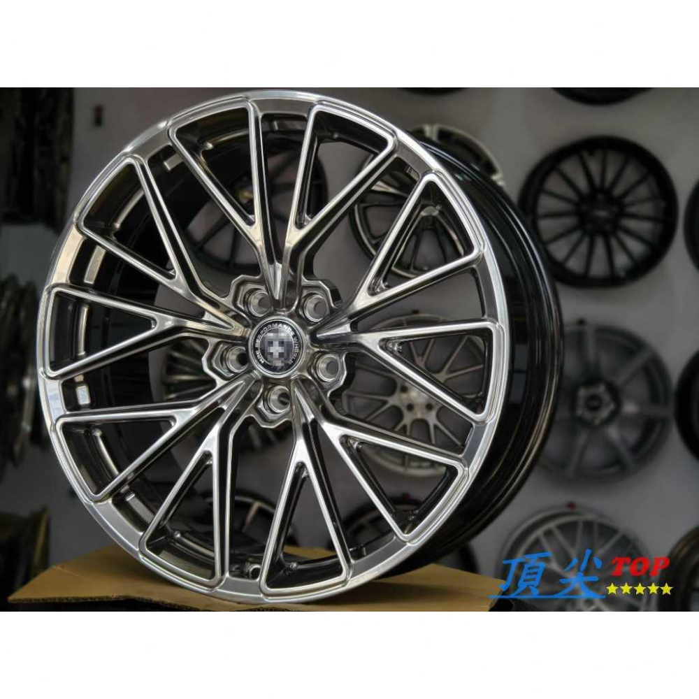 【頂尖】全新 20吋鍛造鋁圈 類FF28鋁圈樣式 8.5J 5X114.3 ET38/Alphard鋁圈/特斯拉鋁圈-細節圖2