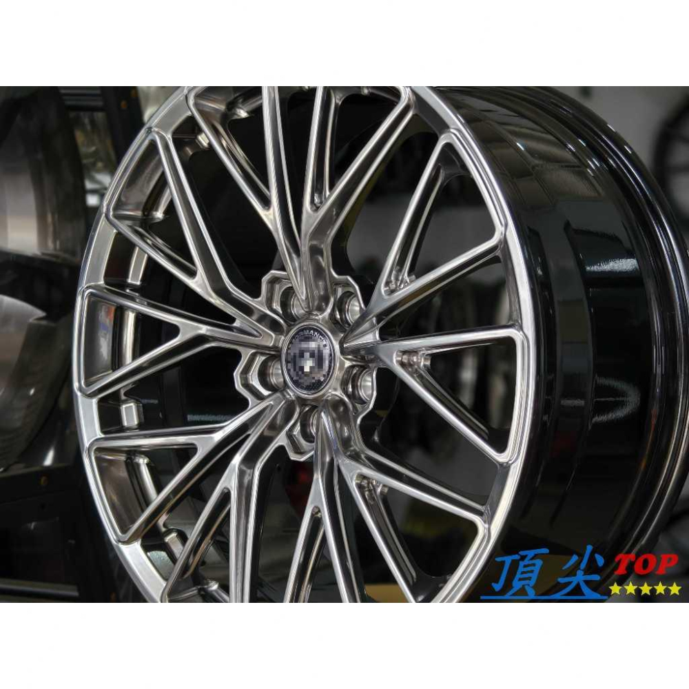 【頂尖】全新 20吋鍛造鋁圈 類FF28鋁圈樣式 8.5J 5X114.3 ET38/Alphard鋁圈/特斯拉鋁圈-細節圖3