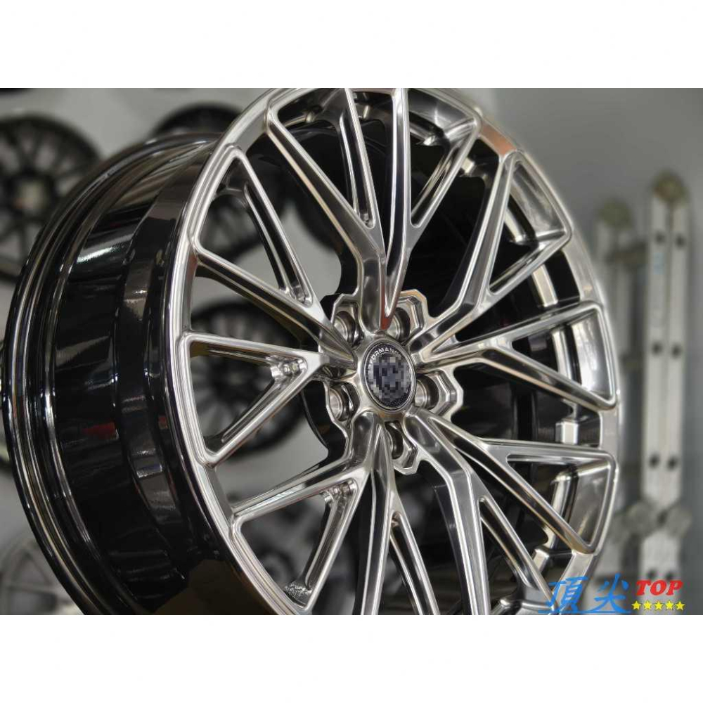 【頂尖】全新 20吋鍛造鋁圈 類FF28鋁圈樣式 8.5J 5X114.3 ET38/Alphard鋁圈/特斯拉鋁圈-細節圖4
