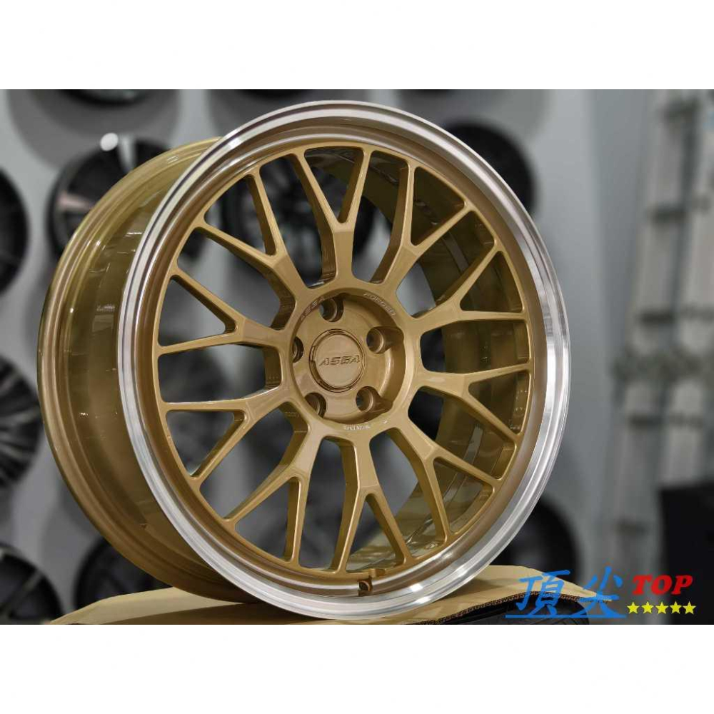 【頂尖】全新 ASGA鋁圈FA08 19吋鍛造鋁圈 5X114/5X112/5X108/深唇鋁圈/類RAYS 21A鋁圈-細節圖2