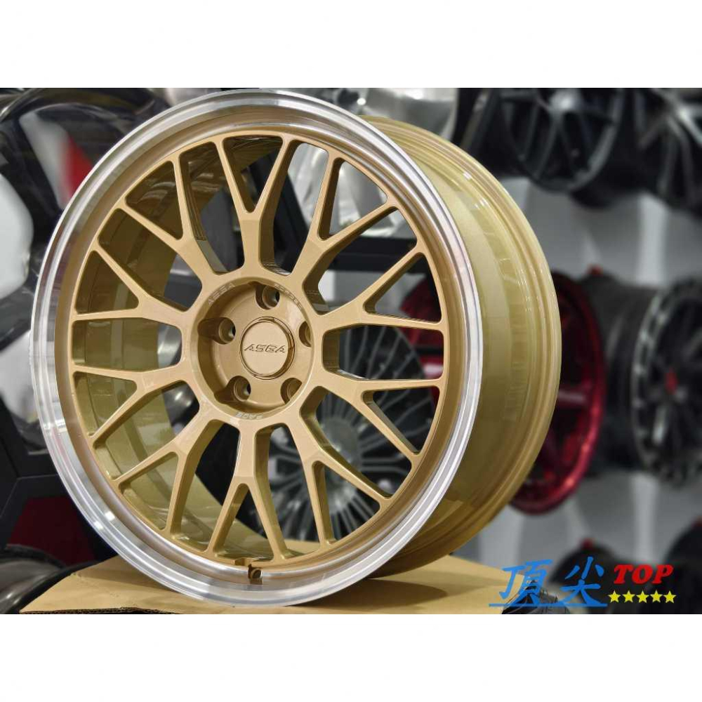 【頂尖】全新 ASGA鋁圈FA08 19吋鍛造鋁圈 5X114/5X112/5X108/深唇鋁圈/類RAYS 21A鋁圈-細節圖5