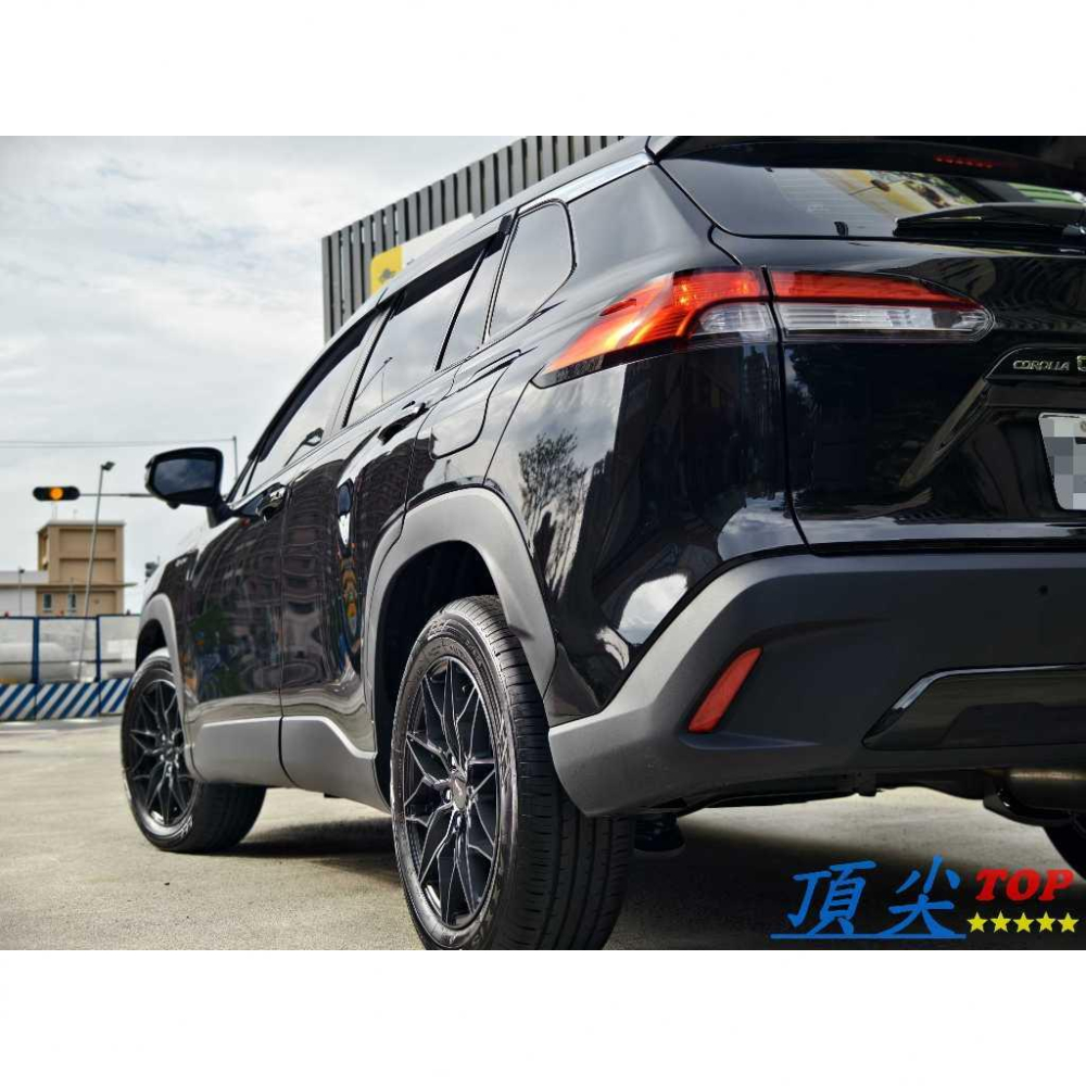 【頂尖】全新Advanti鋁圈MAT26 17吋旋壓鋁圈7.5J 5X114.3 ET40 透明黑TOYOTA CC鋁圈-細節圖4