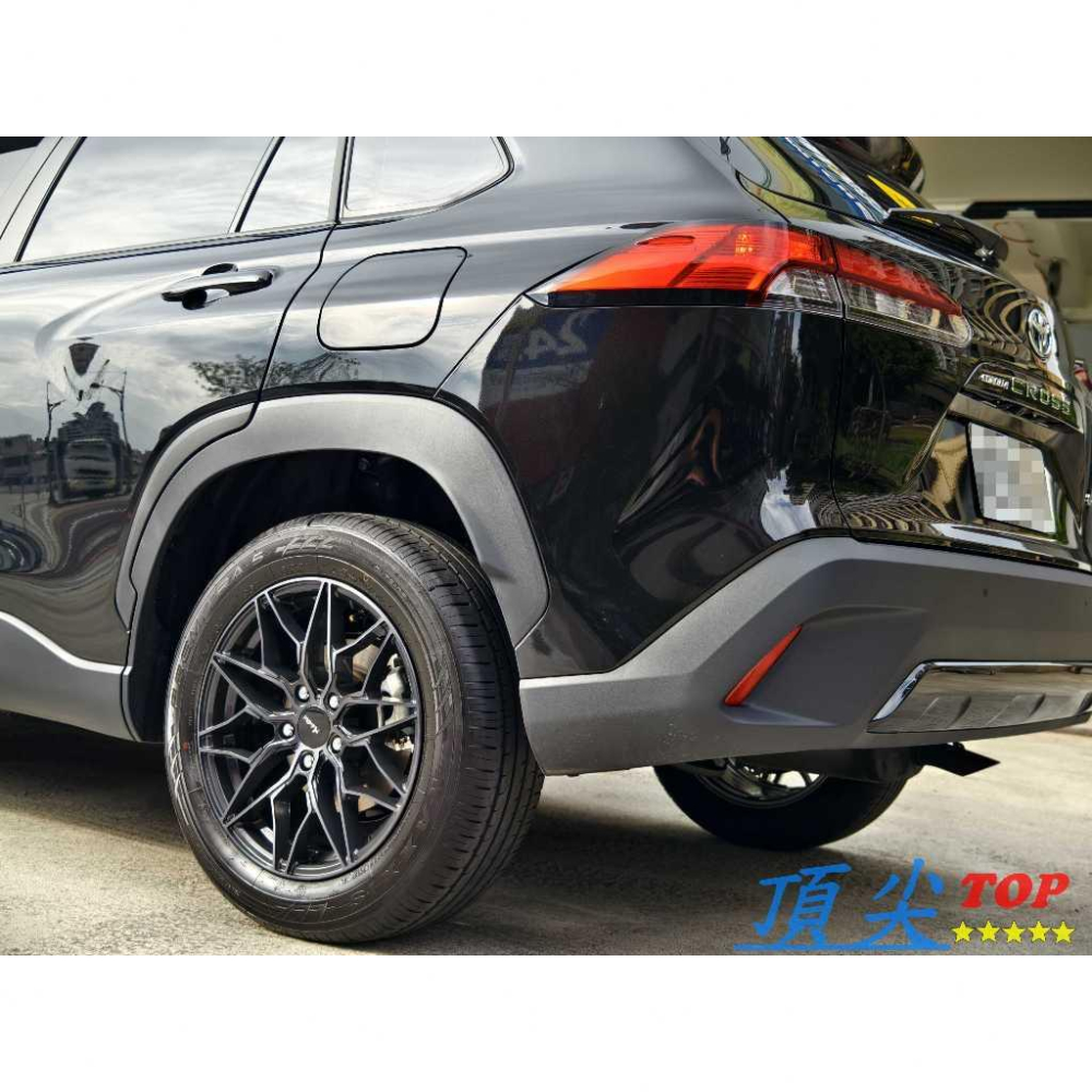 【頂尖】全新Advanti鋁圈MAT26 17吋旋壓鋁圈7.5J 5X114.3 ET40 透明黑TOYOTA CC鋁圈-細節圖5