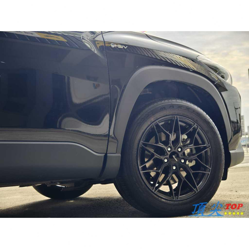 【頂尖】全新Advanti鋁圈MAT26 17吋旋壓鋁圈7.5J 5X114.3 ET40 透明黑TOYOTA CC鋁圈-細節圖6
