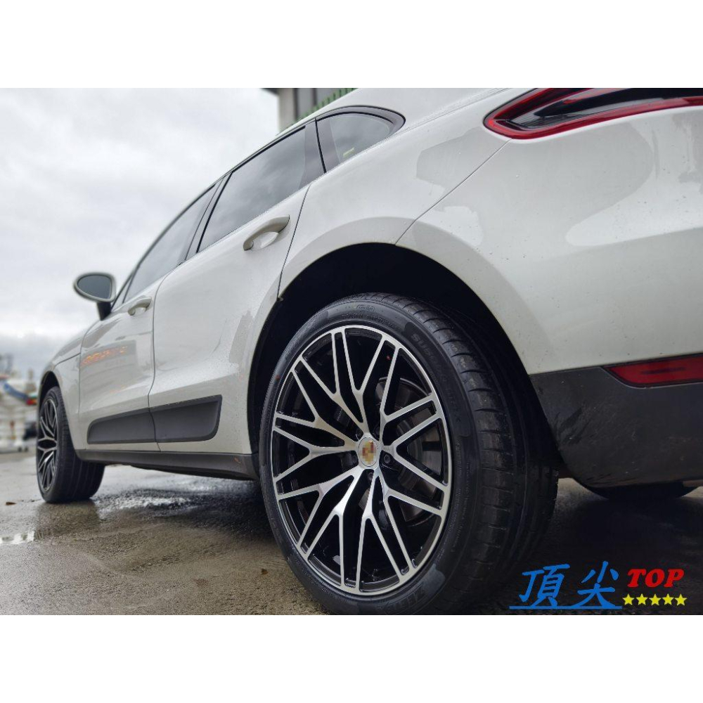【頂尖】全新 保時捷樣式鍛造21吋鋁圈 Porsche Macan鋁圈/ Macan輪胎 泰國胎 捷泰斯輪胎-細節圖2