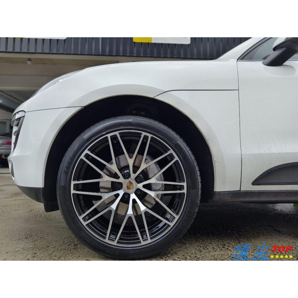 【頂尖】全新 保時捷樣式鍛造21吋鋁圈 Porsche Macan鋁圈/ Macan輪胎 泰國胎 捷泰斯輪胎-細節圖3