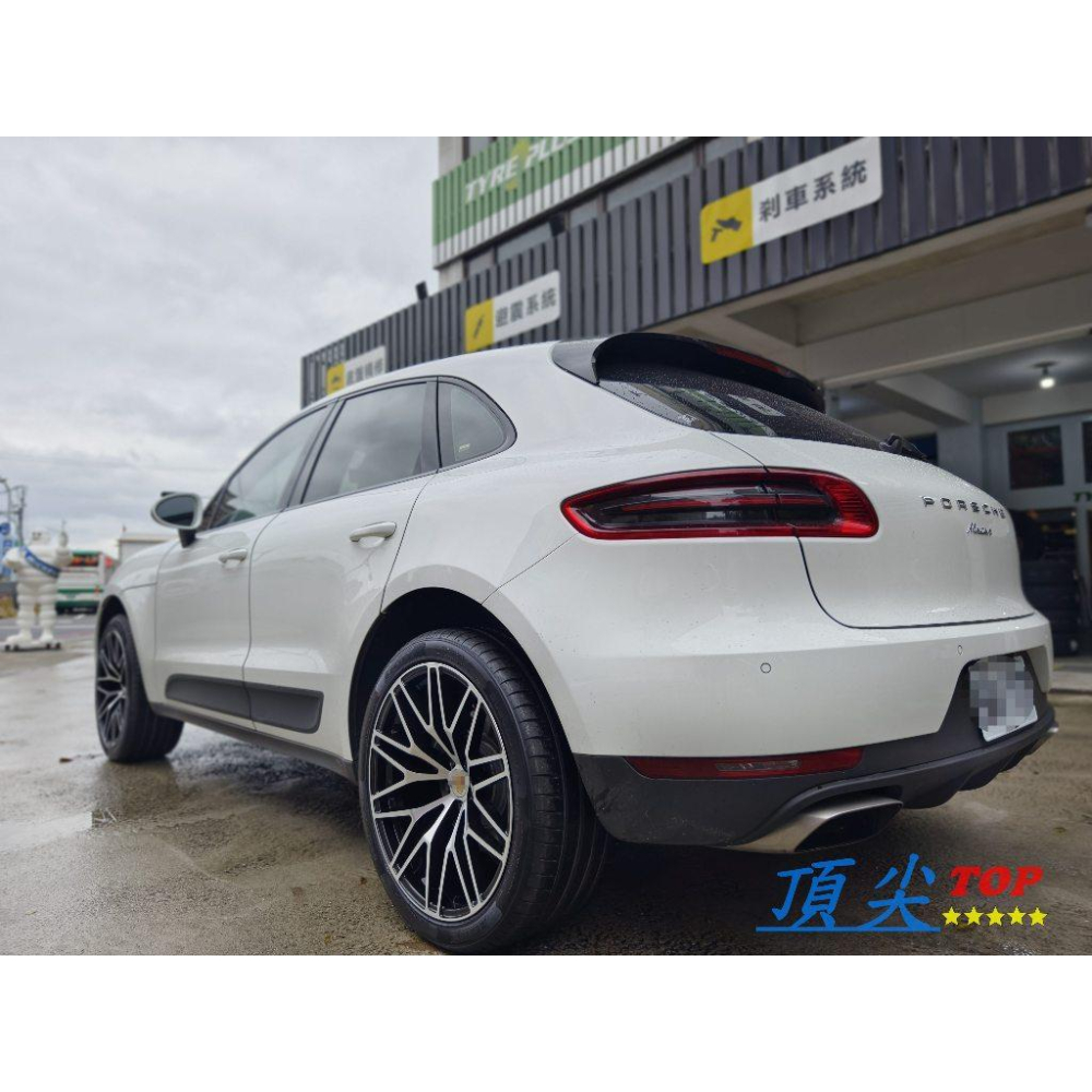 【頂尖】全新 保時捷樣式鍛造21吋鋁圈 Porsche Macan鋁圈/ Macan輪胎 泰國胎 捷泰斯輪胎-細節圖4