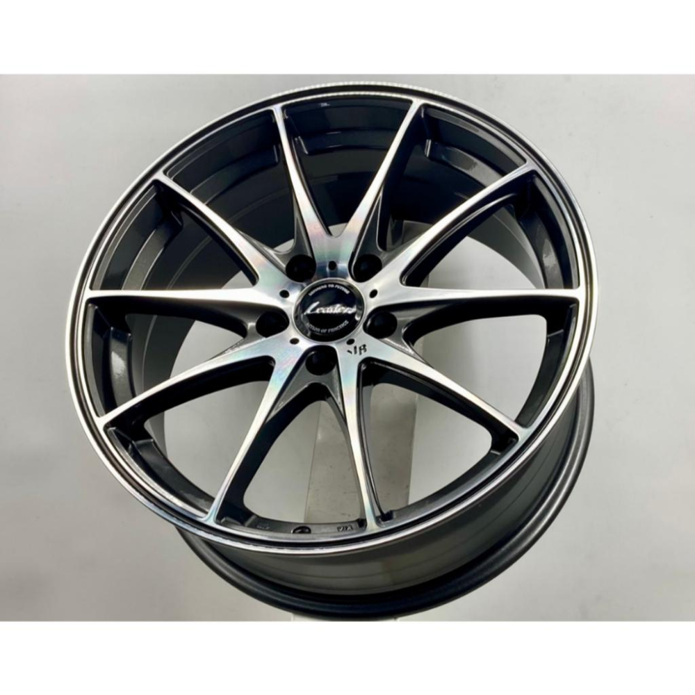 【頂尖】全新 18吋鋁圈 耀麒鋁圈 A-13 8J 5X114.3 ET40 亮灰+車面 耀麒A-13 類G25鋁圈-細節圖3