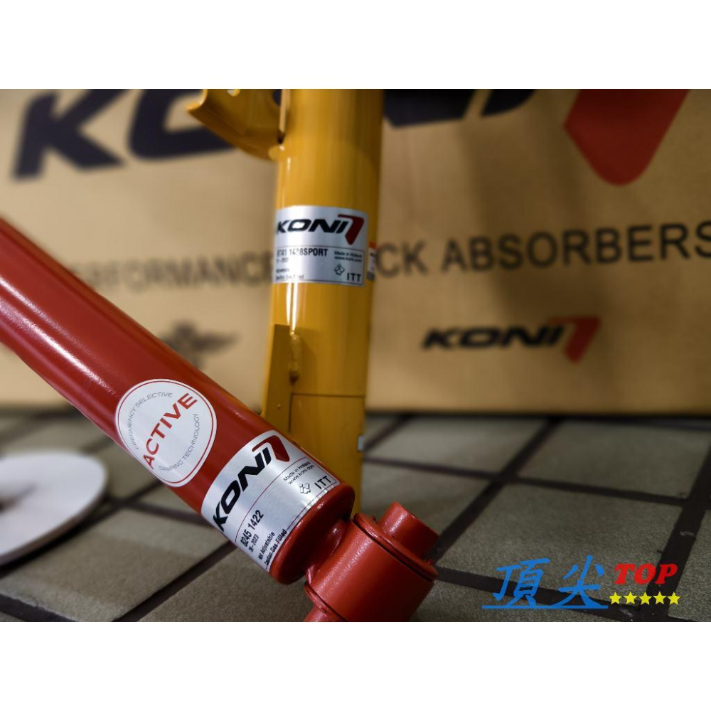 【頂尖】全新 KONI變色龍避震器 Model 3避震器/Model Y避震器/特斯拉避震器/KONI避震SPORT系列-細節圖2