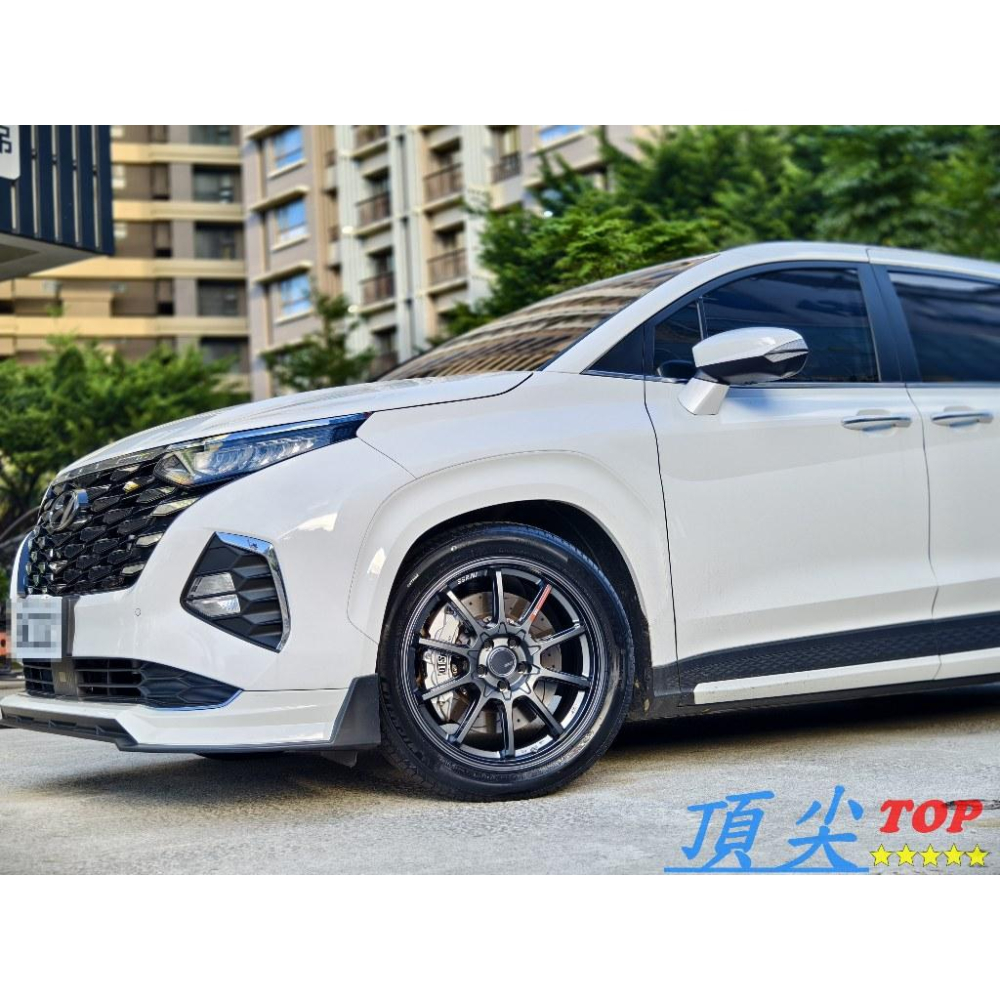 【頂尖】全新 SSR鋁圈 GTV05 閃灰 19吋 8J 5X114 ET38 Custin鋁圈實車照 19吋鋁圈-細節圖2