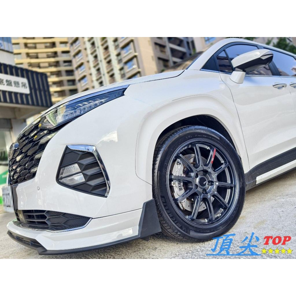 【頂尖】全新 SSR鋁圈 GTV05 閃灰 19吋 8J 5X114 ET38 Custin鋁圈實車照 19吋鋁圈-細節圖4