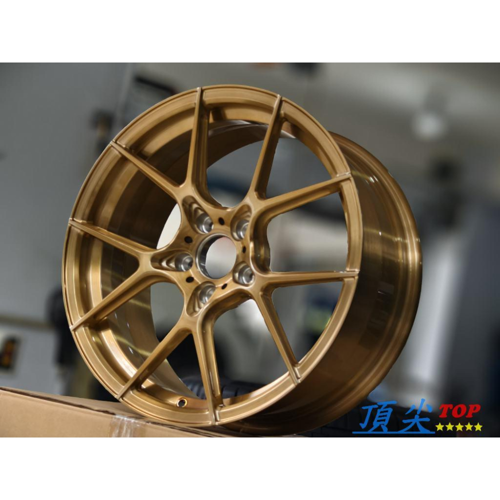 【頂尖】全新 18吋鍛造鋁圈 AI-DESIGN-D鋁圈 FX-1 8J 5X112/5X114.3/5X108-細節圖2