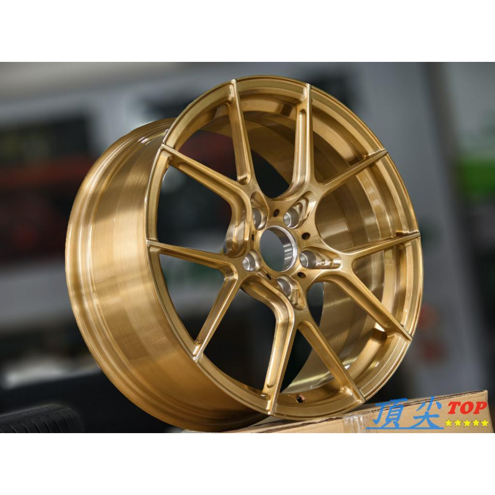 【頂尖】全新 18吋鍛造鋁圈 AI-DESIGN-D鋁圈 FX-1 8J 5X112/5X114.3/5X108-細節圖3