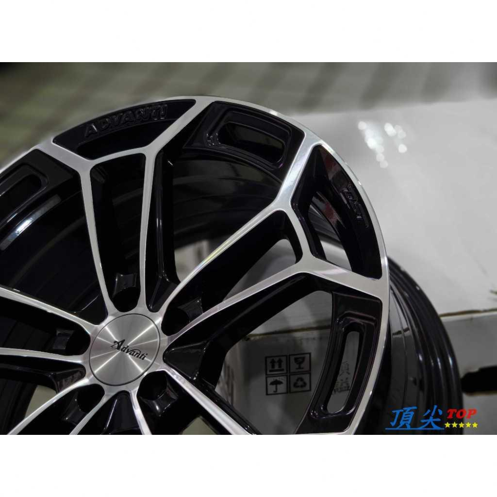 【頂尖】全新 Advanti鋁圈 Advanti MAT28 18吋旋壓鋁圈 5X108 8J ET38 18吋鋁圈-細節圖3