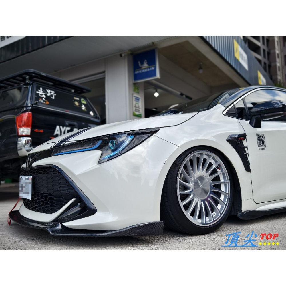 【頂尖】全新 3SDM鋁圈 3SDM 0.04 18吋鋁圈 8.5J 5X100 ET35 Auris鋁圈實車照-細節圖2