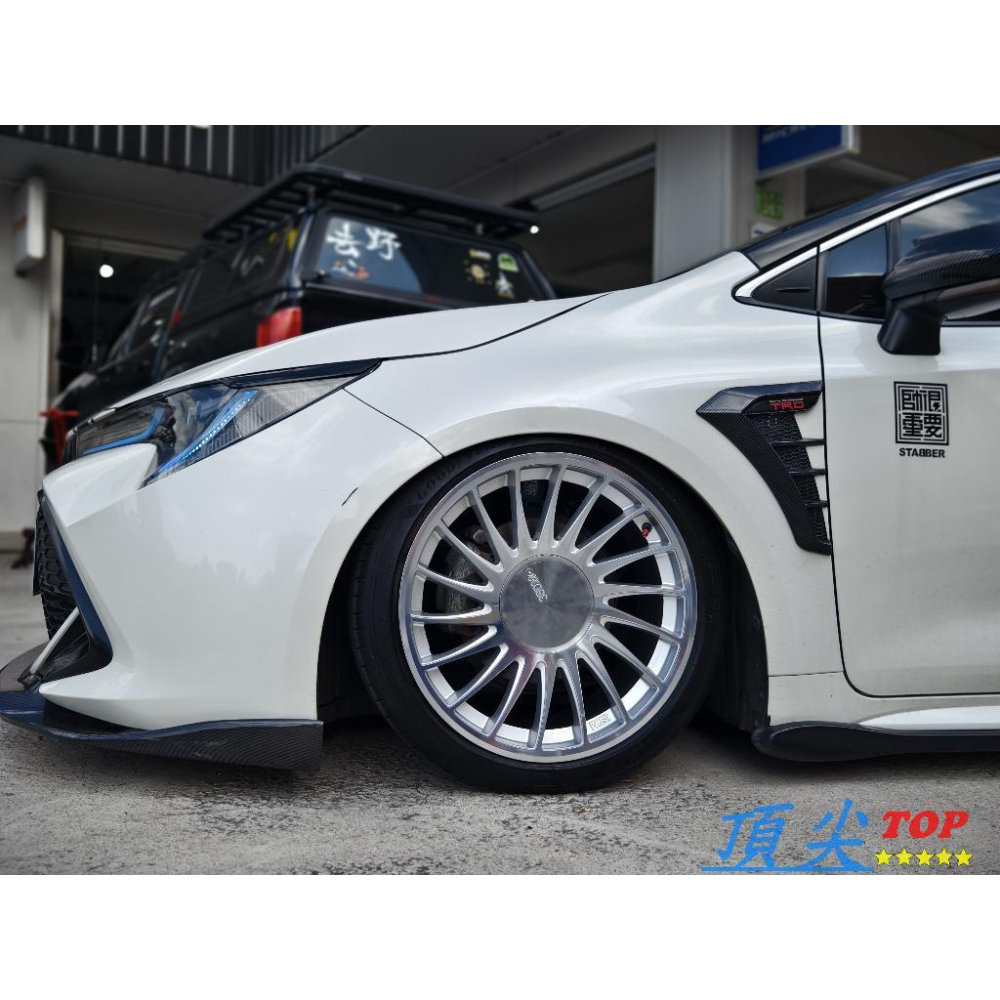 【頂尖】全新 3SDM鋁圈 3SDM 0.04 18吋鋁圈 8.5J 5X100 ET35 Auris鋁圈實車照-細節圖6