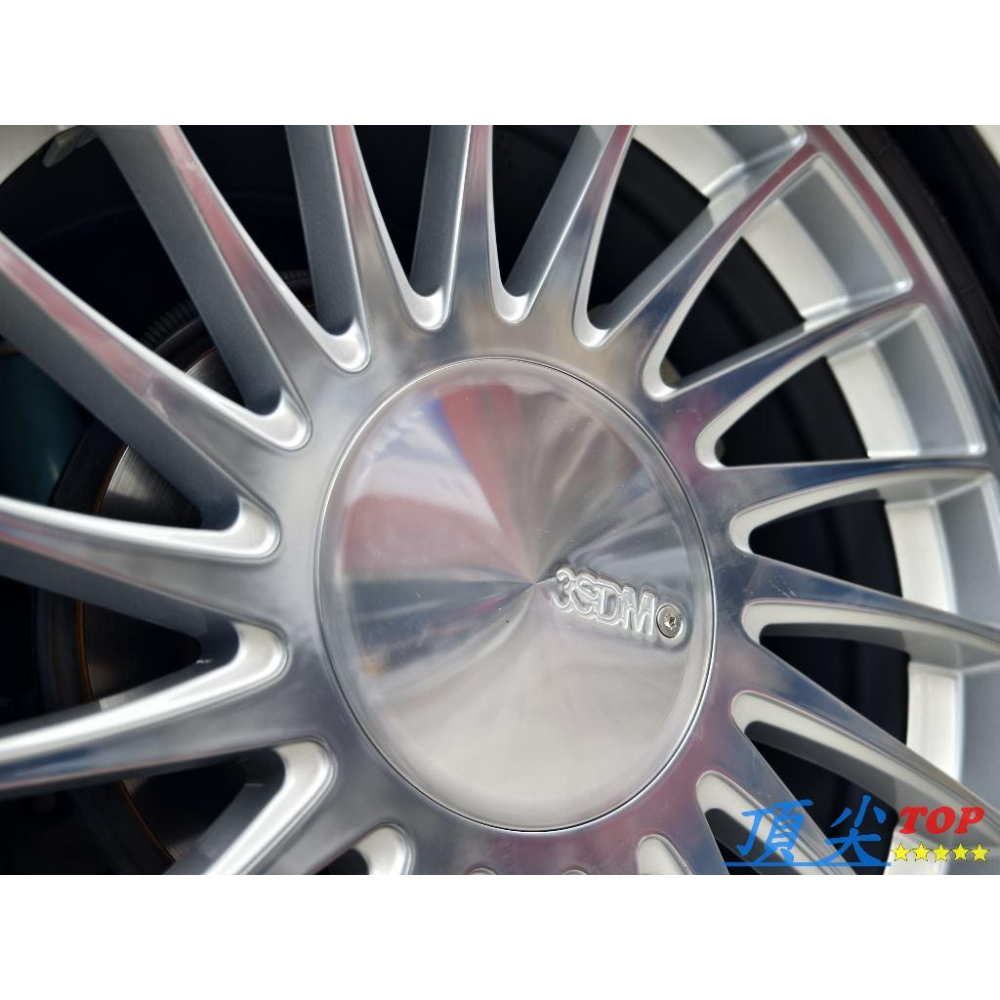 【頂尖】全新 3SDM鋁圈 3SDM 0.04 18吋鋁圈 8.5J 5X100 ET35 Auris鋁圈實車照-細節圖7
