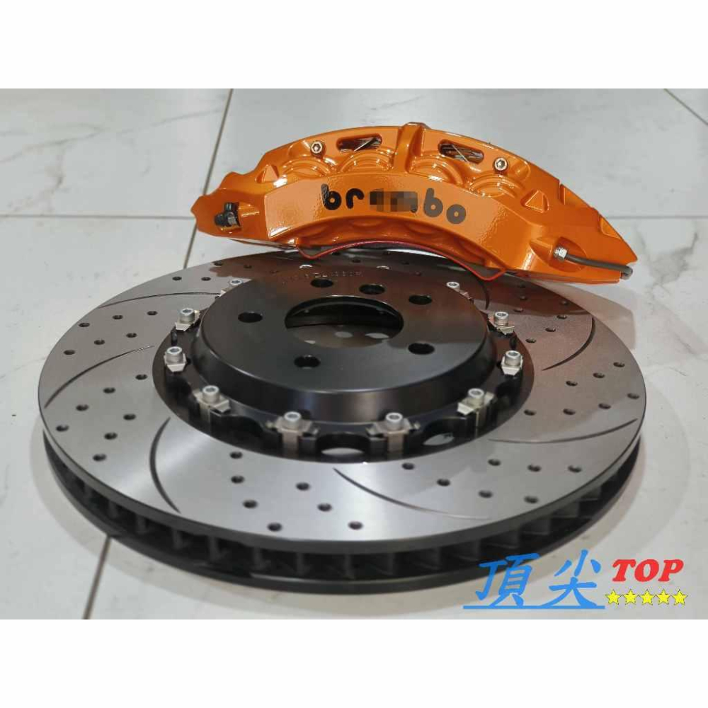 【頂尖】全新 ddi 超級大八卡鉗+全浮動碟盤+陶瓷煞車皮+金屬油管/國產卡鉗/客製化煞車/鍛造卡鉗-細節圖5