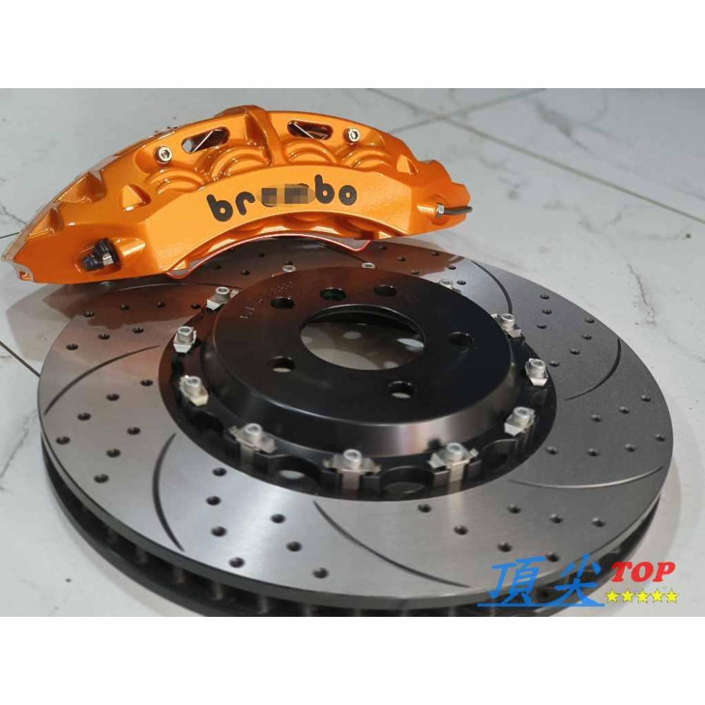 【頂尖】全新 ddi 超級大八卡鉗+全浮動碟盤+陶瓷煞車皮+金屬油管/國產卡鉗/客製化煞車/鍛造卡鉗-細節圖7