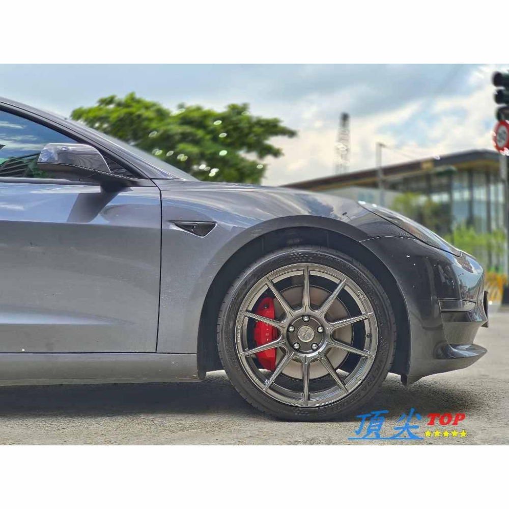 【頂尖】全新 19吋旋壓鋁圈 Advanti MAT21 8.5j et40特斯拉3鋁圈/Model 3鋁圈/19吋鋁圈-細節圖3