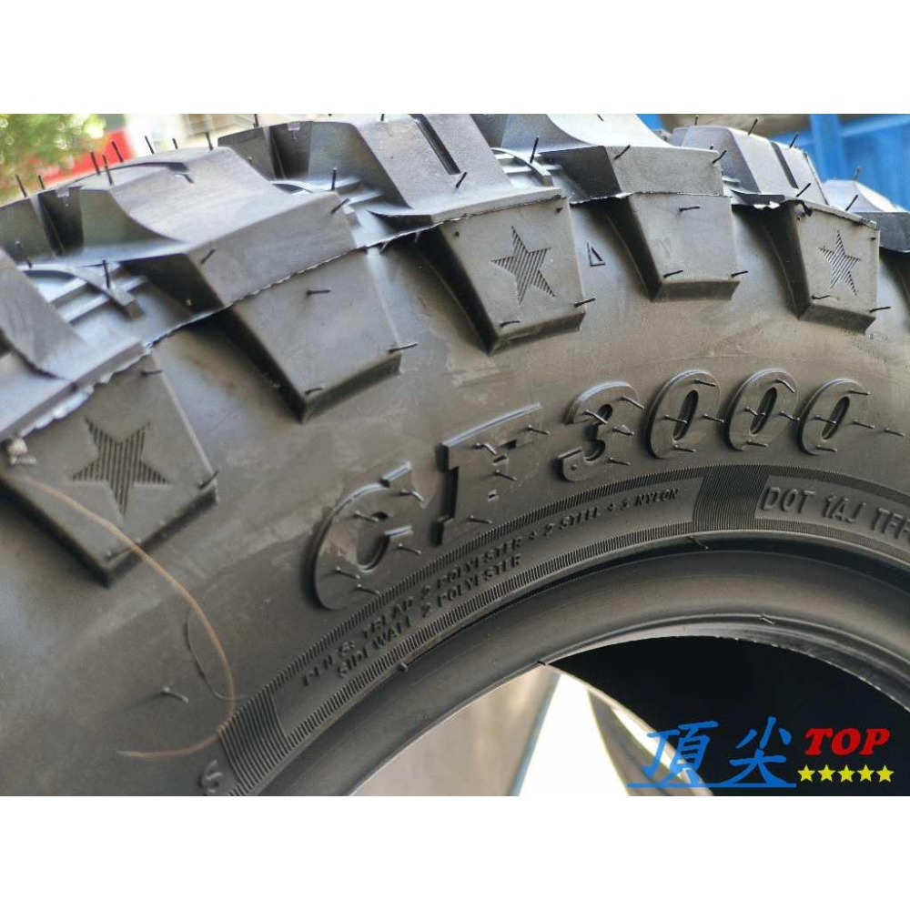 【頂尖】全新 科馬仕輪胎 CF3000/MT輪胎/越野胎/COMFORSER輪胎/胎壁白字輪胎/歐盟認證/巧克粒輪胎-細節圖9