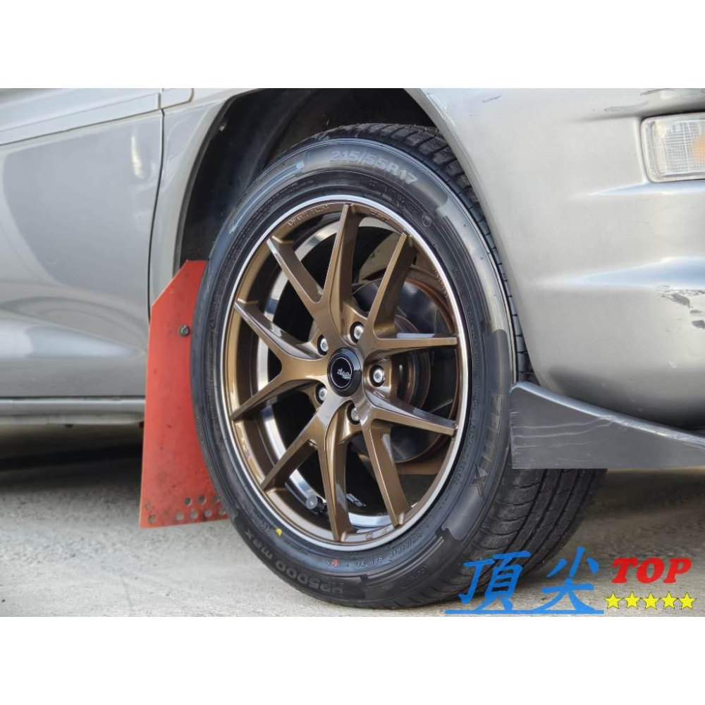 【頂尖】全新Advanti鋁圈 MAT17 17吋鋁圈7.5J 5X114.3 ET40古銅鋁圈space gear鋁圈-細節圖2