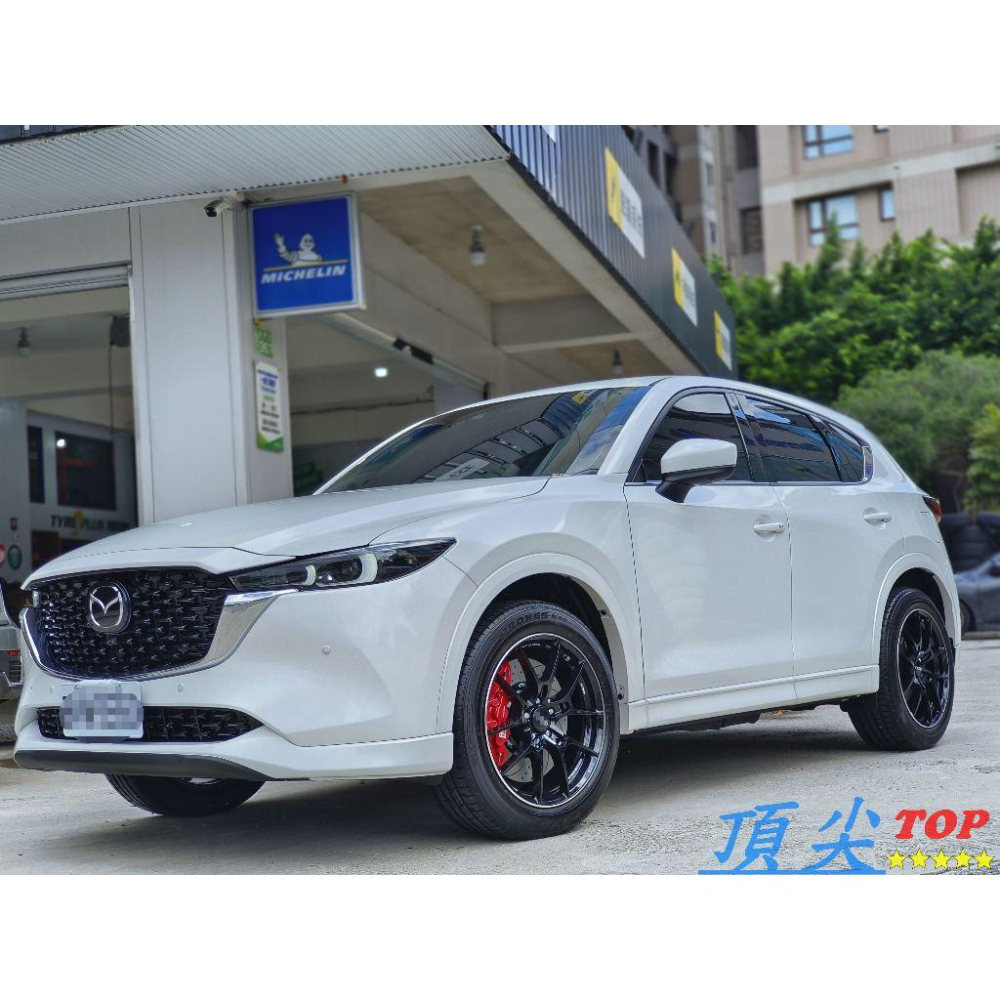 【頂尖】全新 本店實車照CX-5卡鉗/CX-5鋁圈 AP卡鉗8520+380mm/類G025鋁圈 19吋旋壓鋁圈-細節圖2