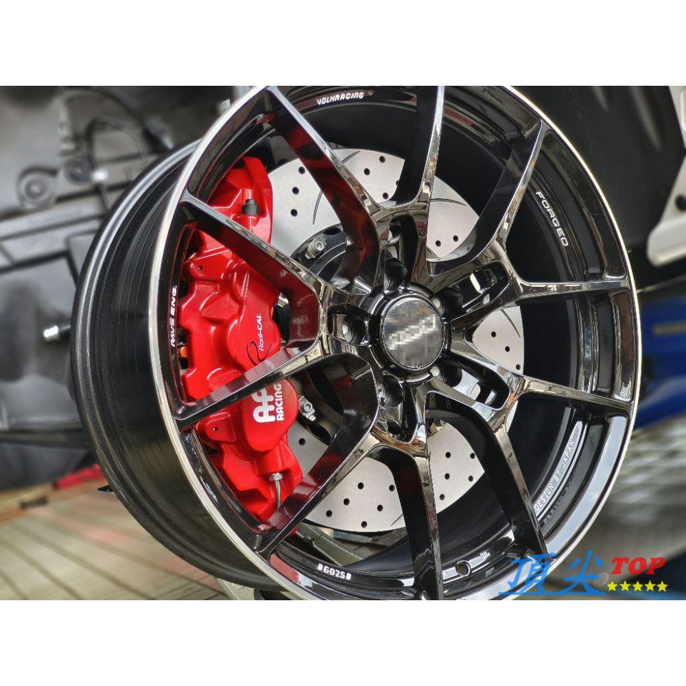 【頂尖】全新 本店實車照CX-5卡鉗/CX-5鋁圈 AP卡鉗8520+380mm/類G025鋁圈 19吋旋壓鋁圈-細節圖3